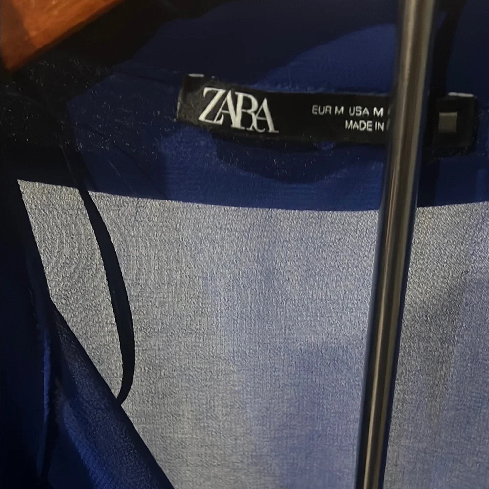 Zara Royal Blue Top - Picture 2 of 10